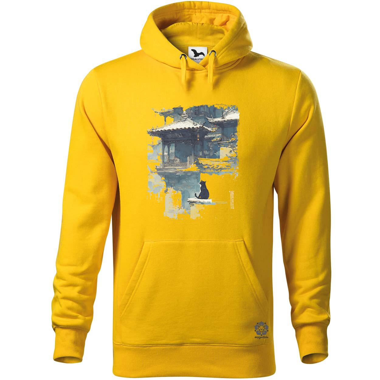 Fekete macska v3 egyedi  pulóver 