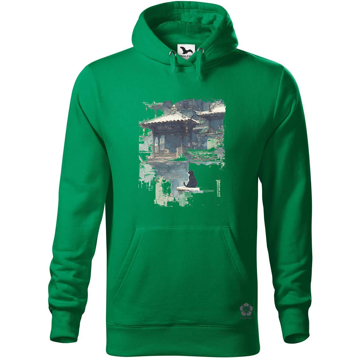Fekete macska v3 egyedi  pulóver 