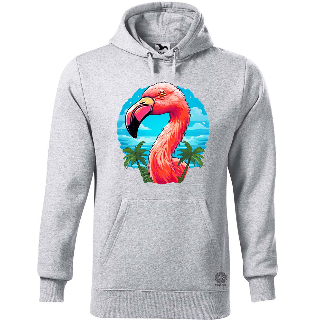 Flamingó nyaral v1 egyedi  pulóver 