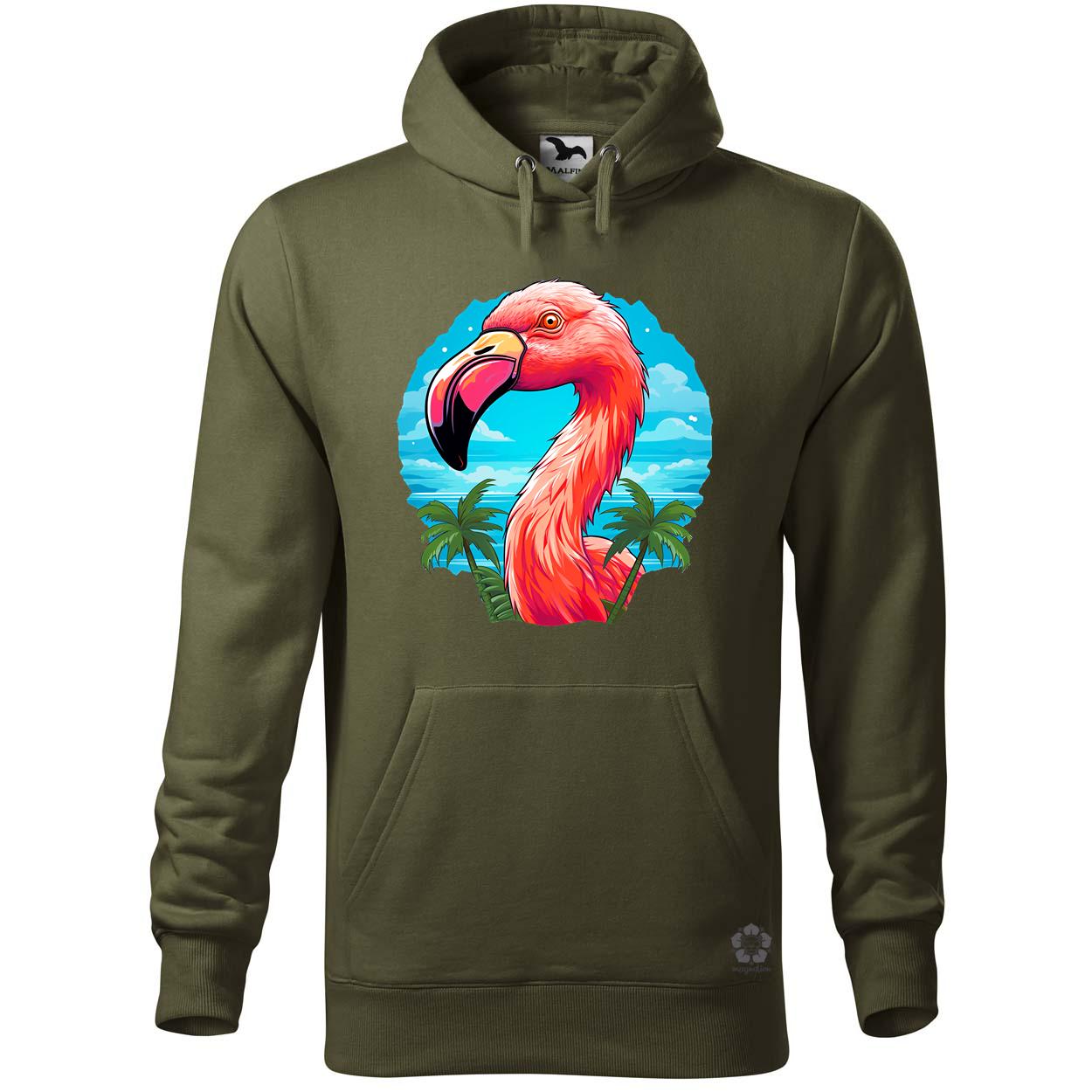 Flamingó nyaral v1 egyedi  pulóver 
