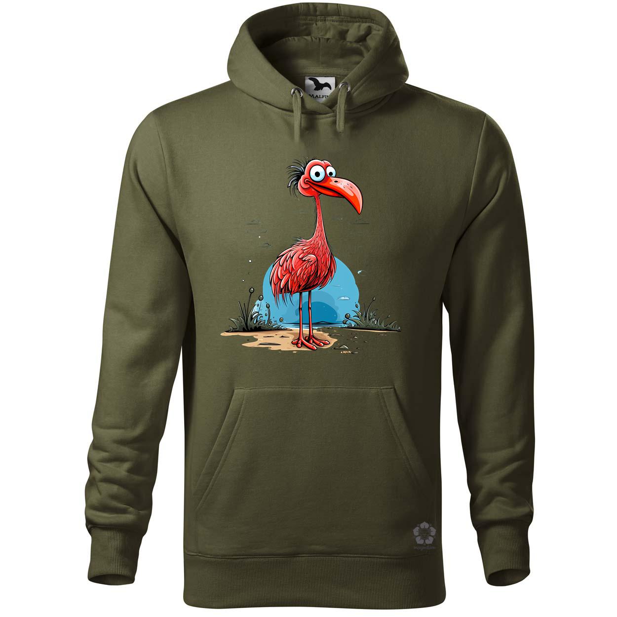 Flamingó nyaral v3 egyedi  pulóver 