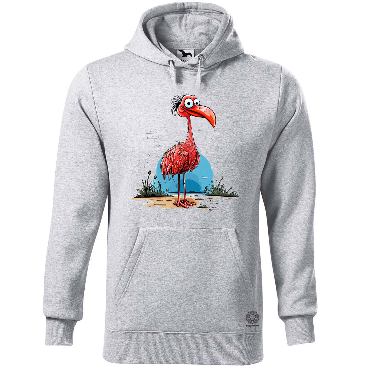 Flamingó nyaral v3 egyedi  pulóver 