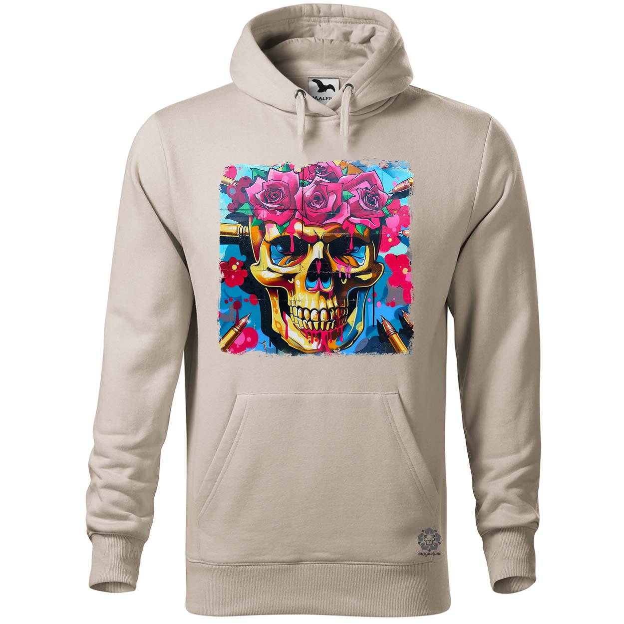 Graffiti koponya v4 egyedi  pulóver 