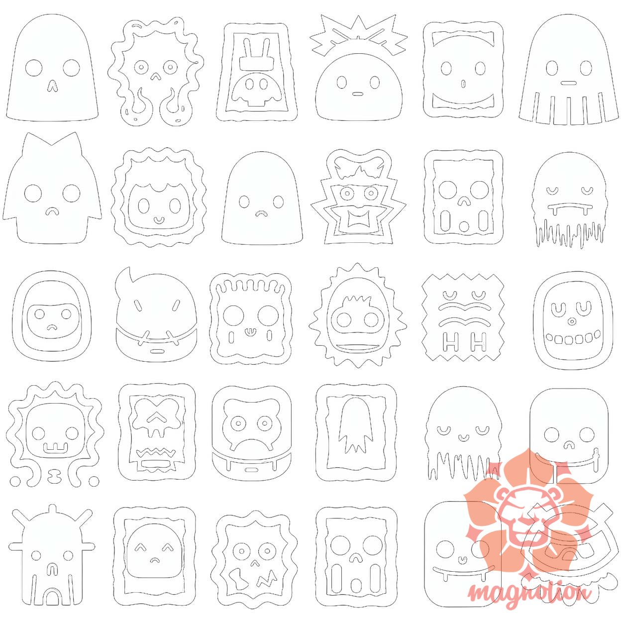 Kawaii matrica tetoválások v7 egyedi  pulóver 