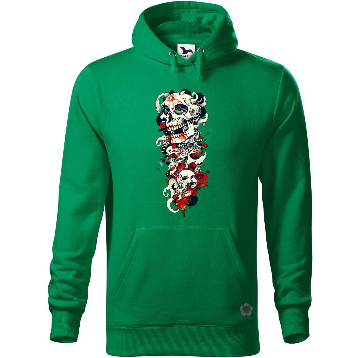 Szörny koponya v4 egyedi  pulóver 