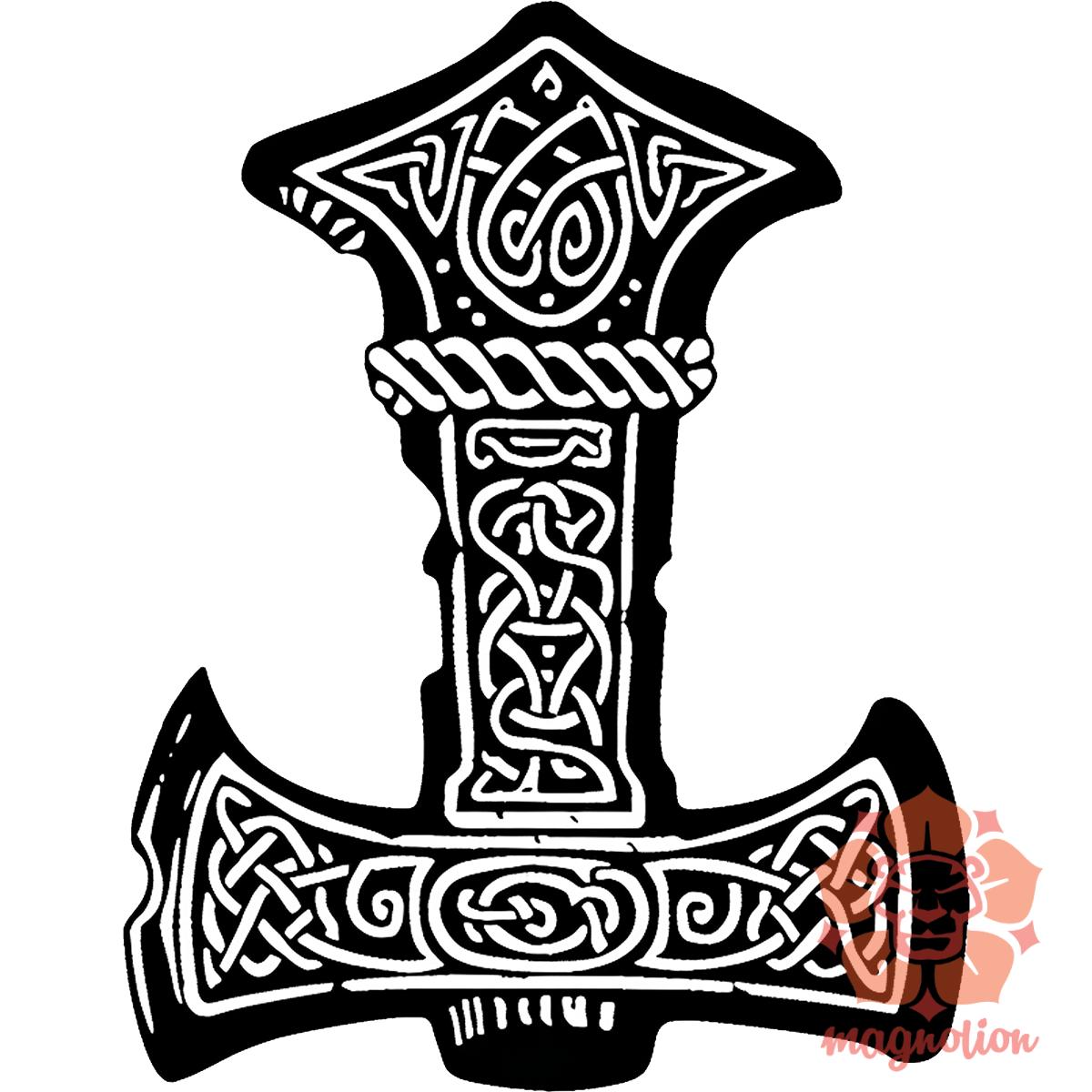 Mjölnir v10 egyedi póló 