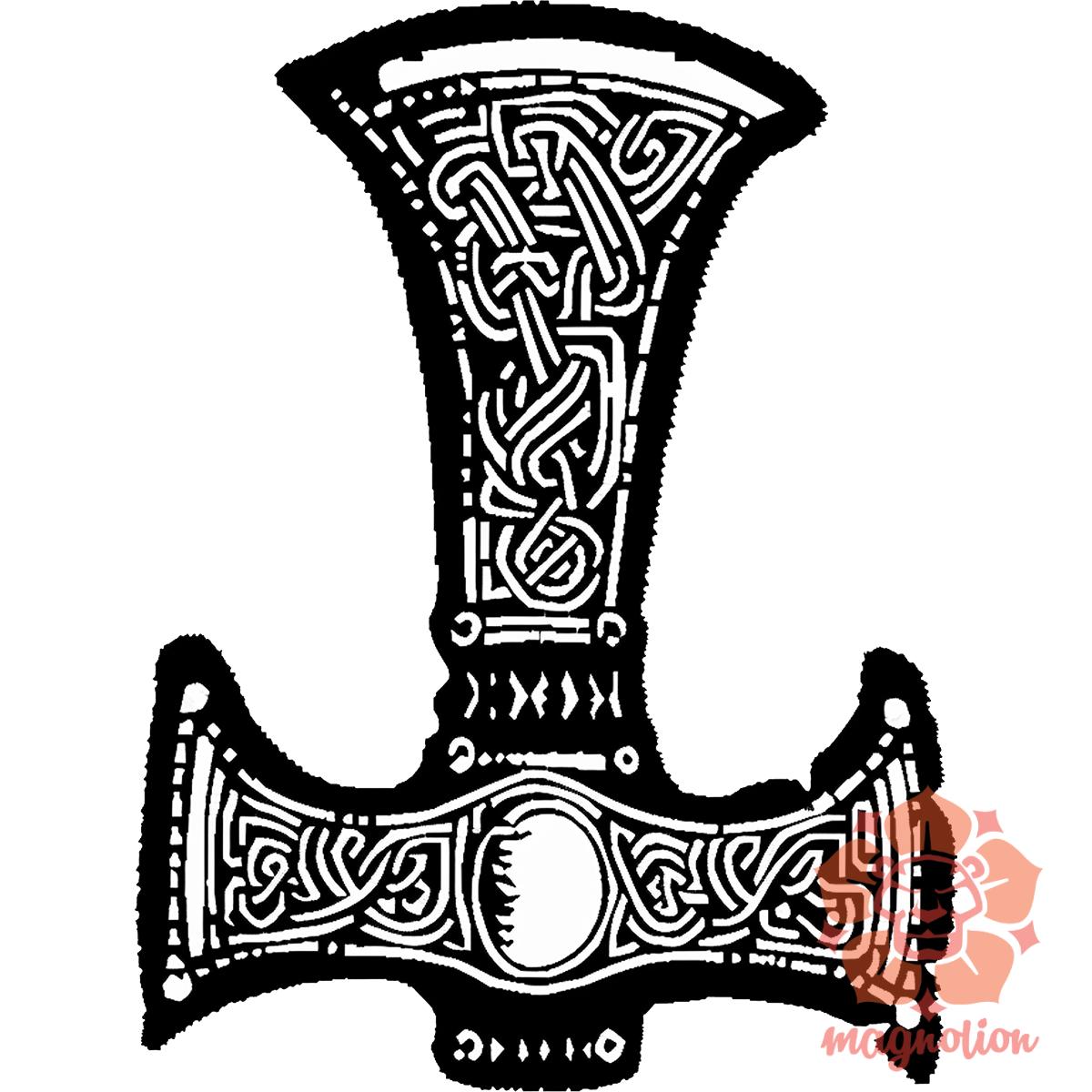 Mjölnir v11 egyedi póló 