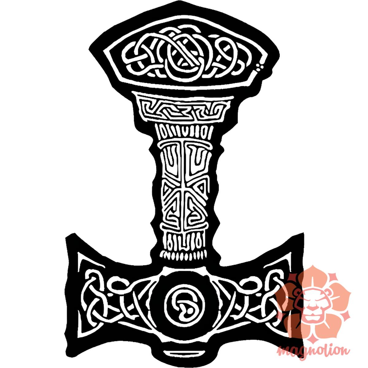 Mjölnir v15 egyedi póló 