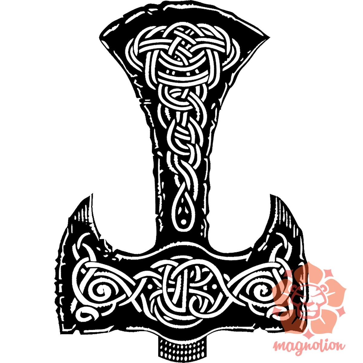 Mjölnir v19 egyedi póló 