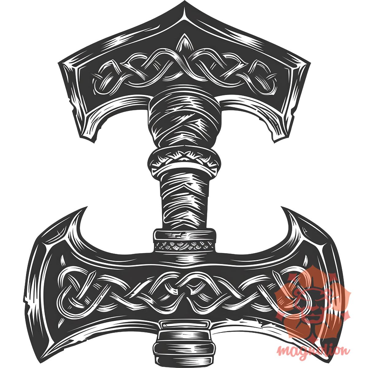 Mjölnir v22 egyedi póló 