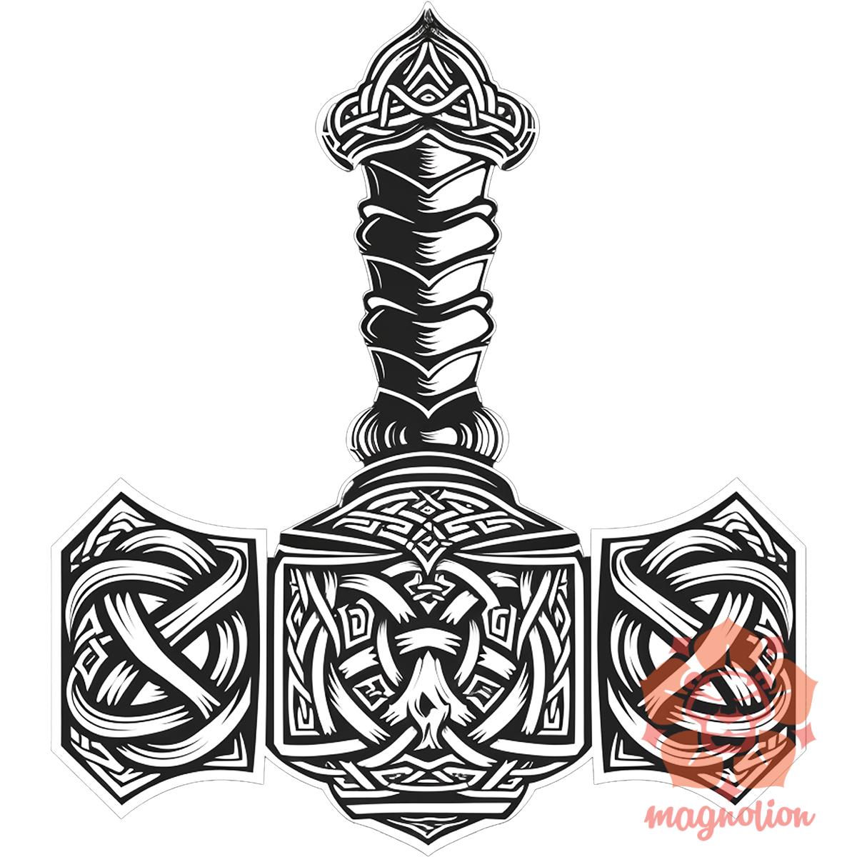 Mjölnir v24 egyedi póló 