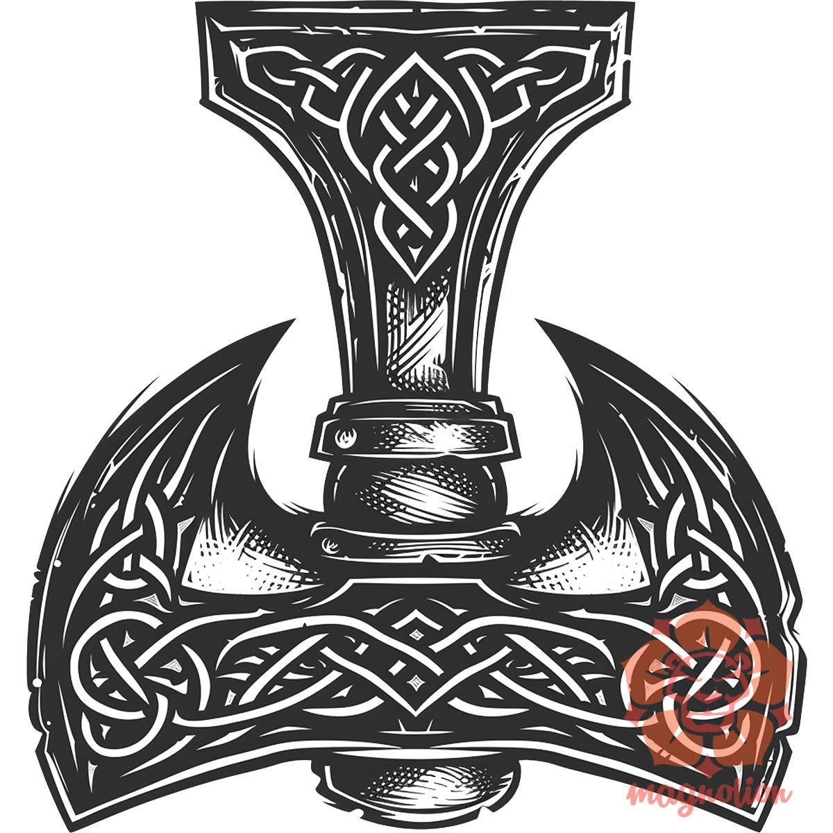 Mjölnir v25 egyedi póló 