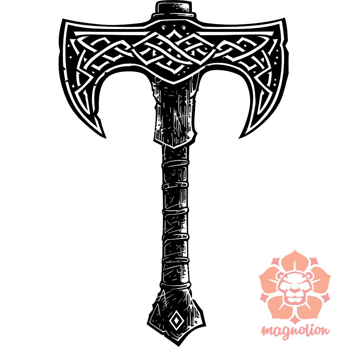 Mjölnir v35 egyedi póló 