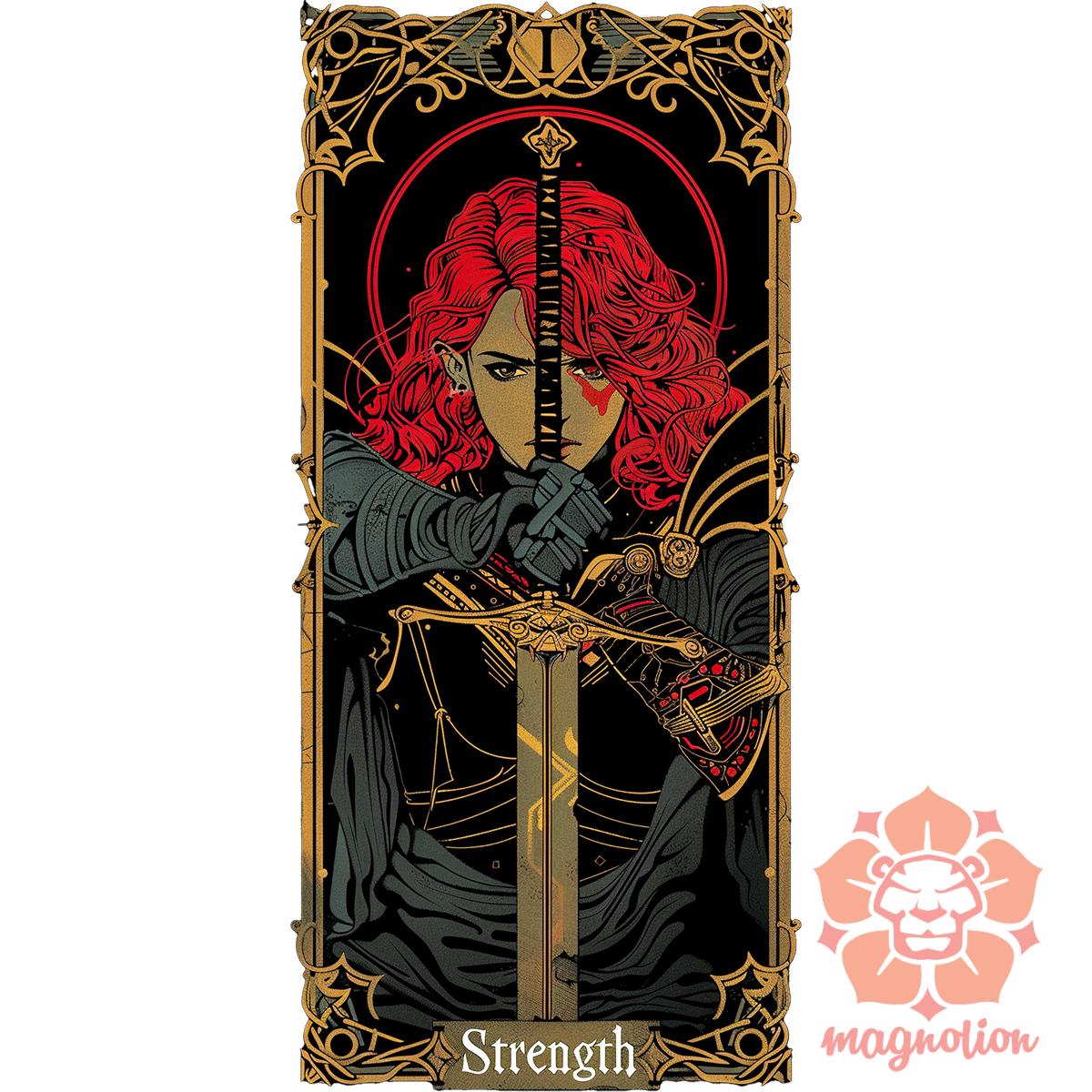 Tarot erő v2 egyedi póló 