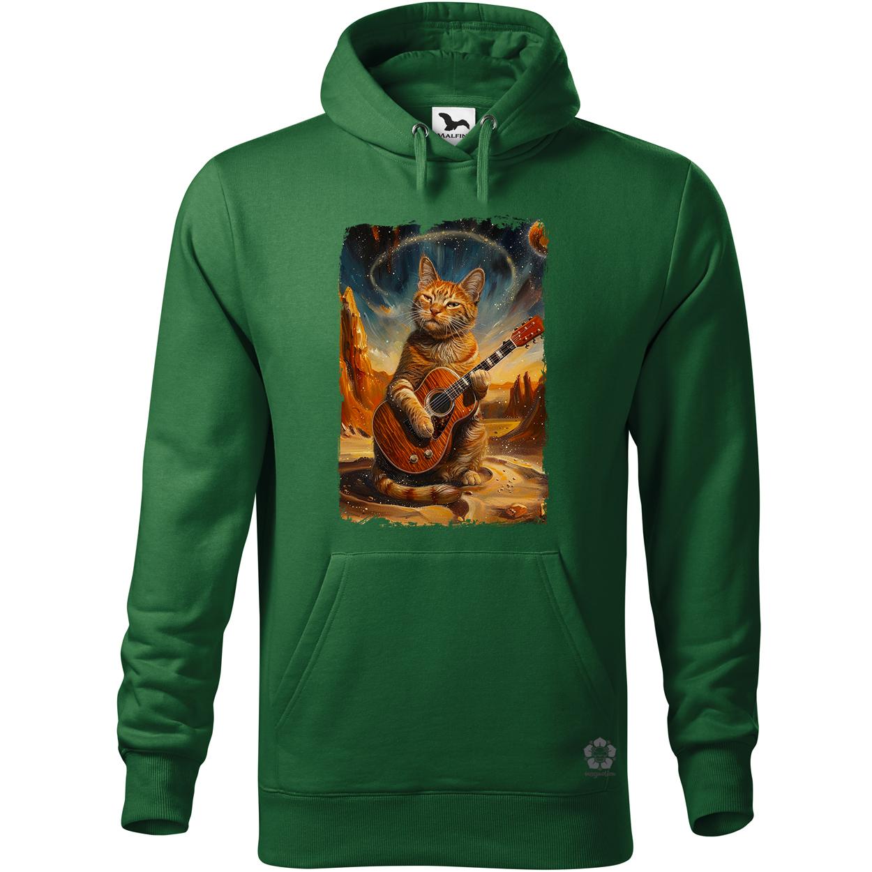 Cica gitározik v5 egyedi  pulóver 