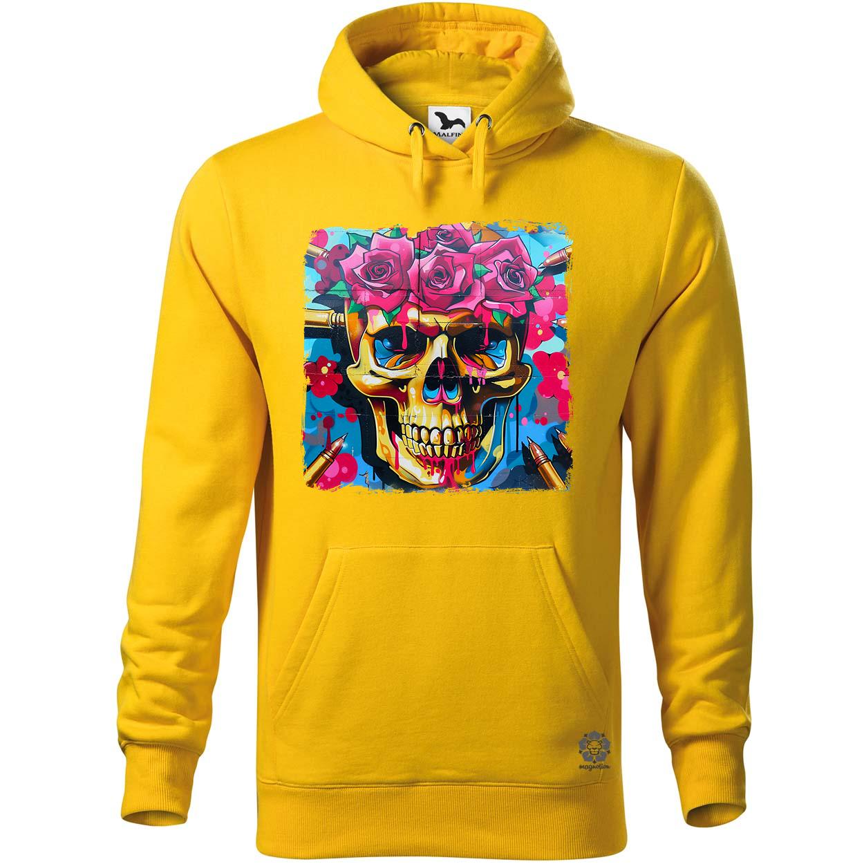 Graffiti koponya v10 egyedi  pulóver 