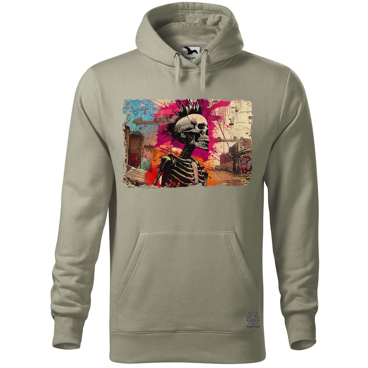 Graffiti koponya v11 egyedi  pulóver 