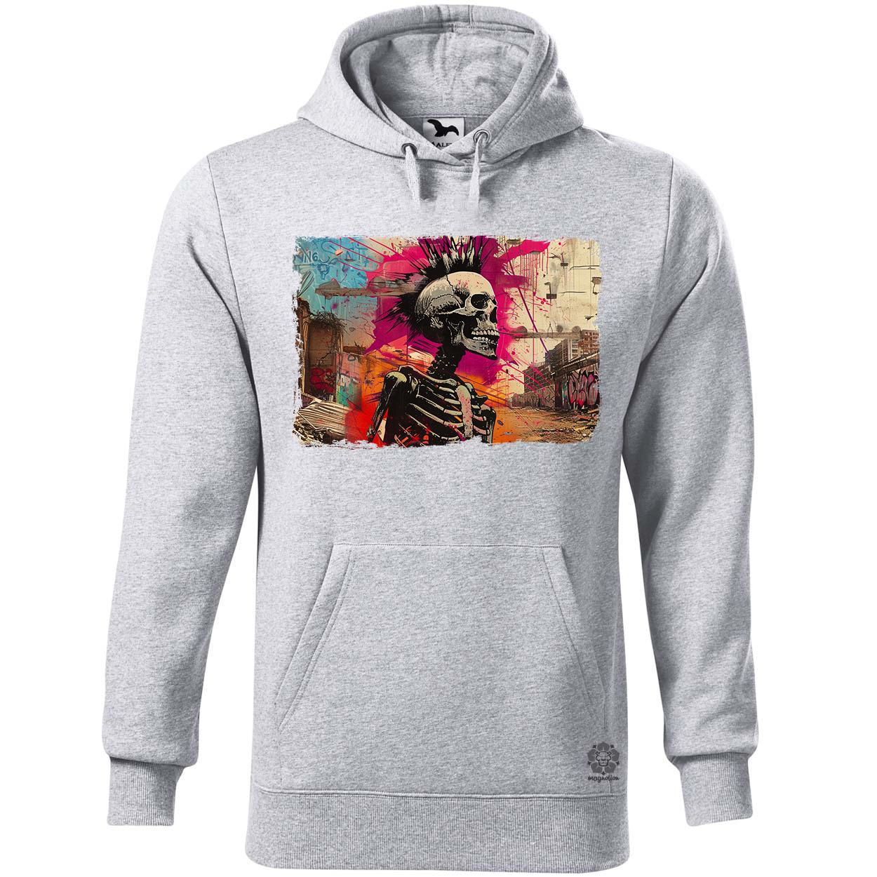Graffiti koponya v11 egyedi  pulóver 