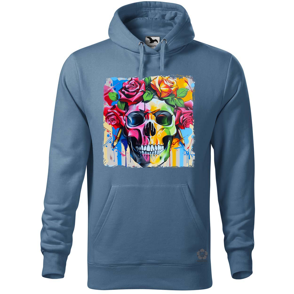 Graffiti koponya v7 egyedi  pulóver 