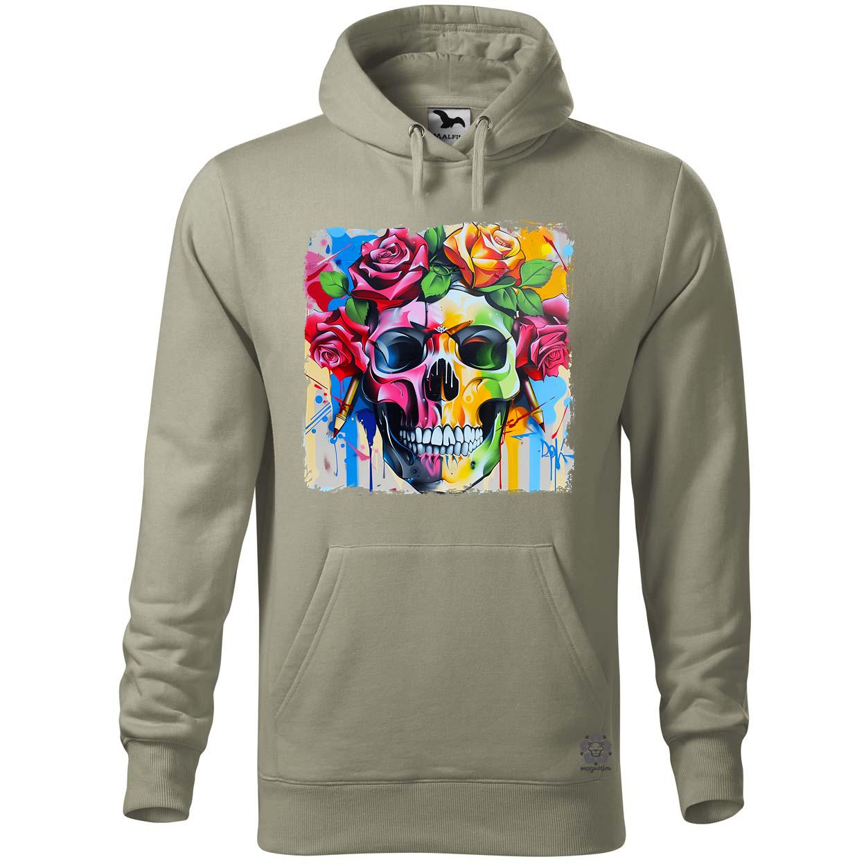 Graffiti koponya v7 egyedi  pulóver 
