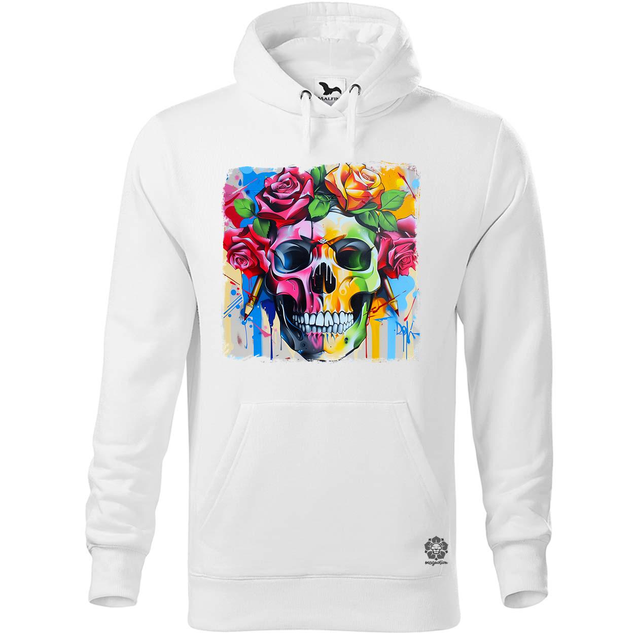 Graffiti koponya v7 egyedi  pulóver 