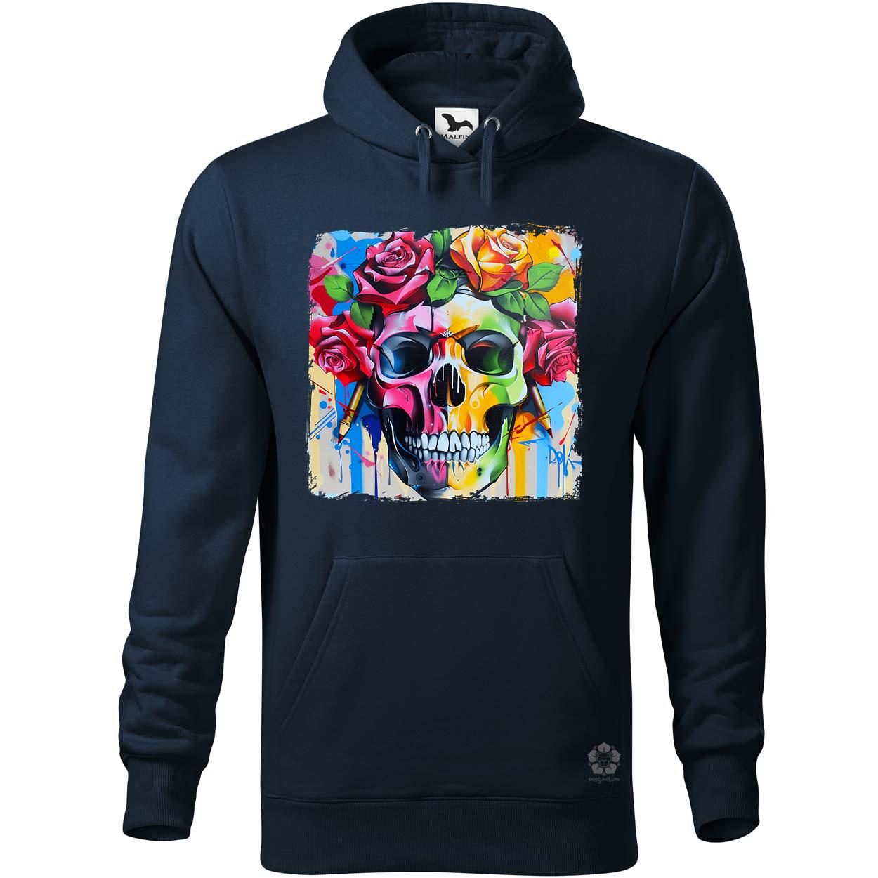 Graffiti koponya v7 egyedi  pulóver 