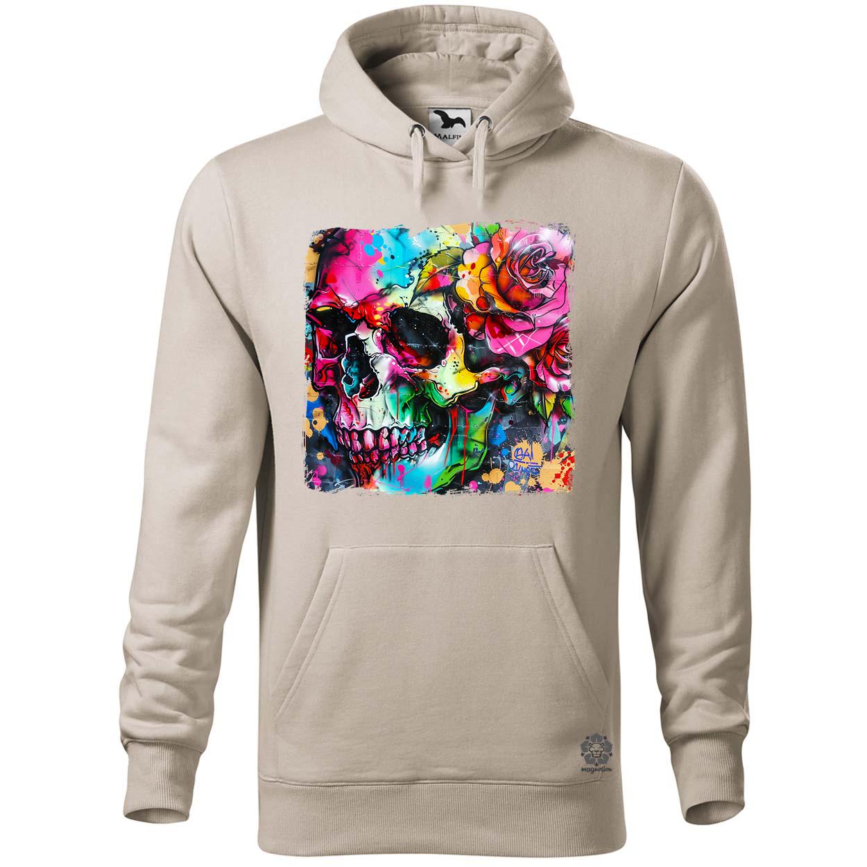 Graffiti koponya v8 egyedi  pulóver 