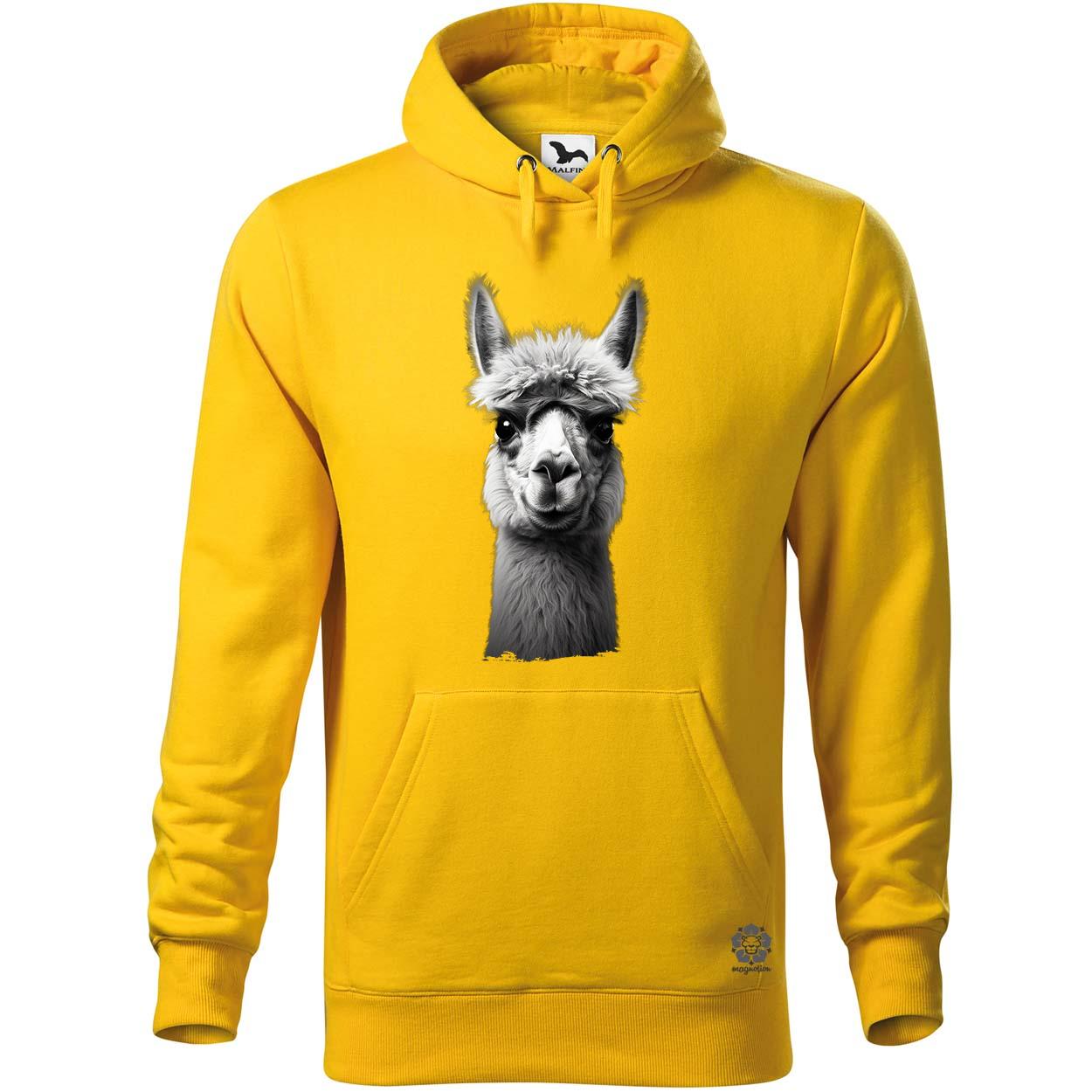 Láma portré egyedi  pulóver 