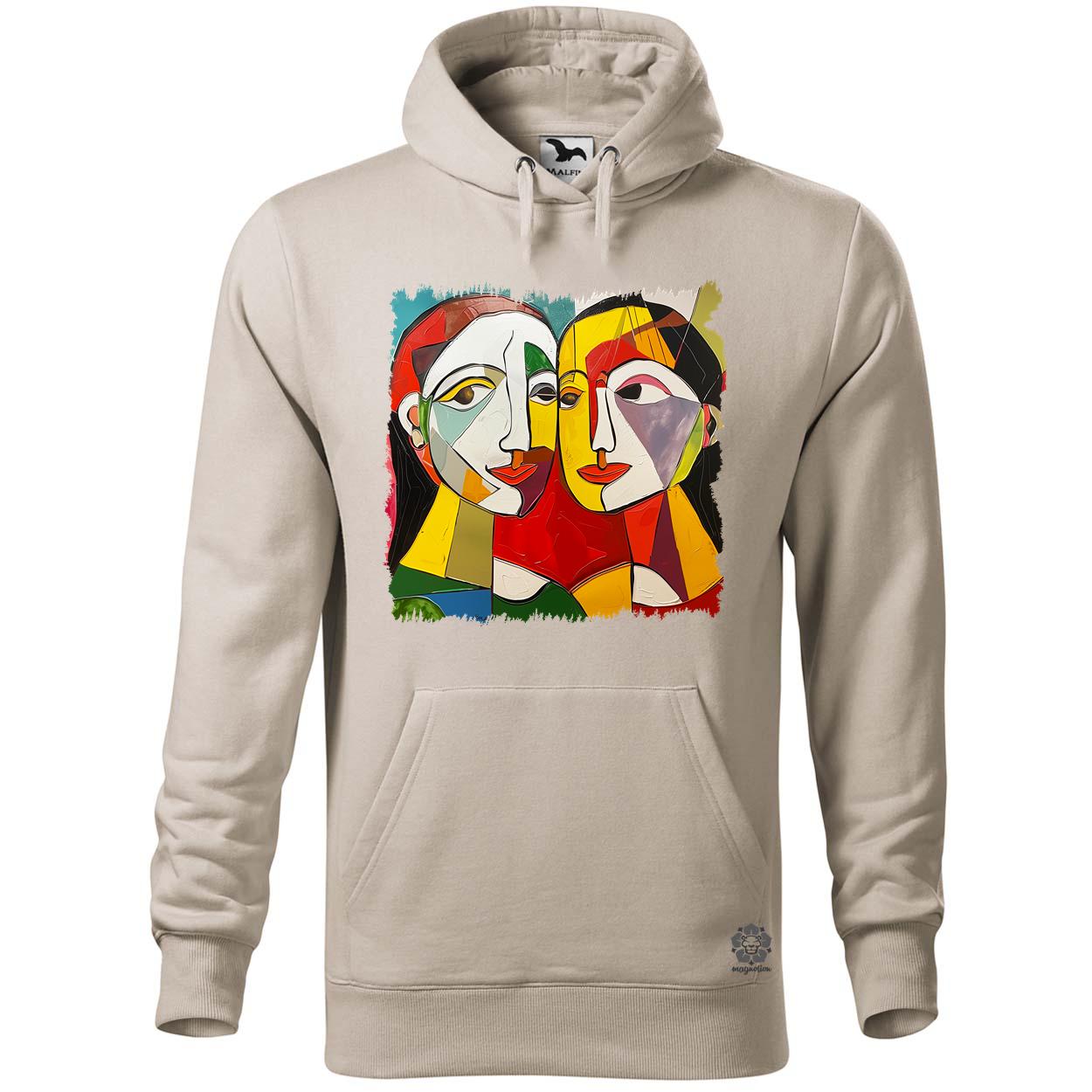 Kubista festmény v3 egyedi  pulóver 