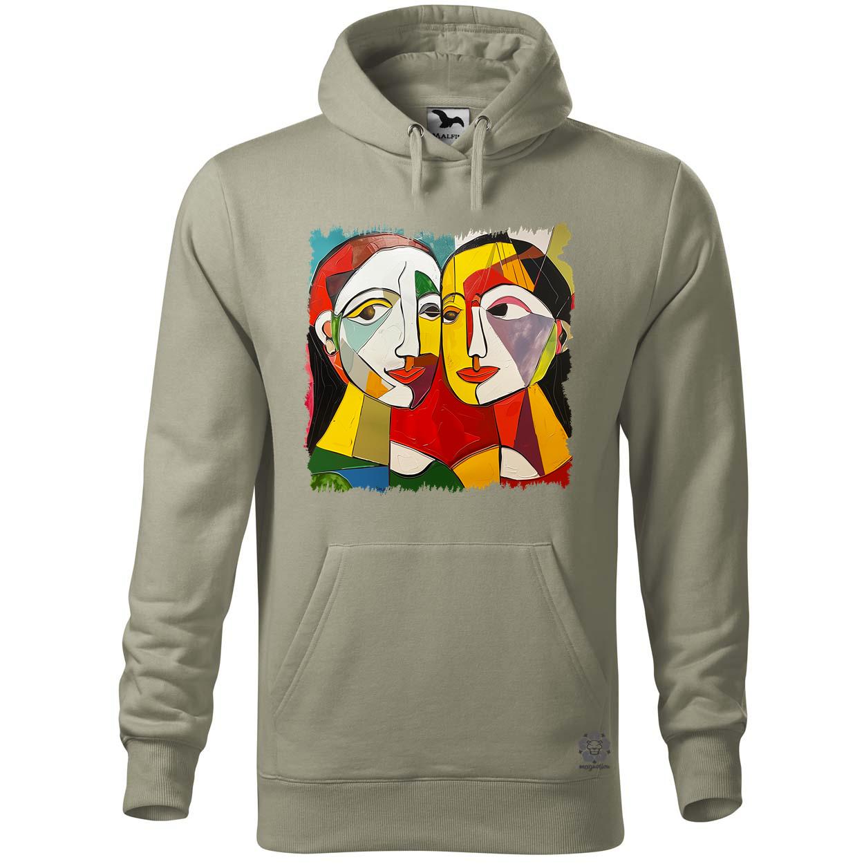 Kubista festmény v3 egyedi  pulóver 