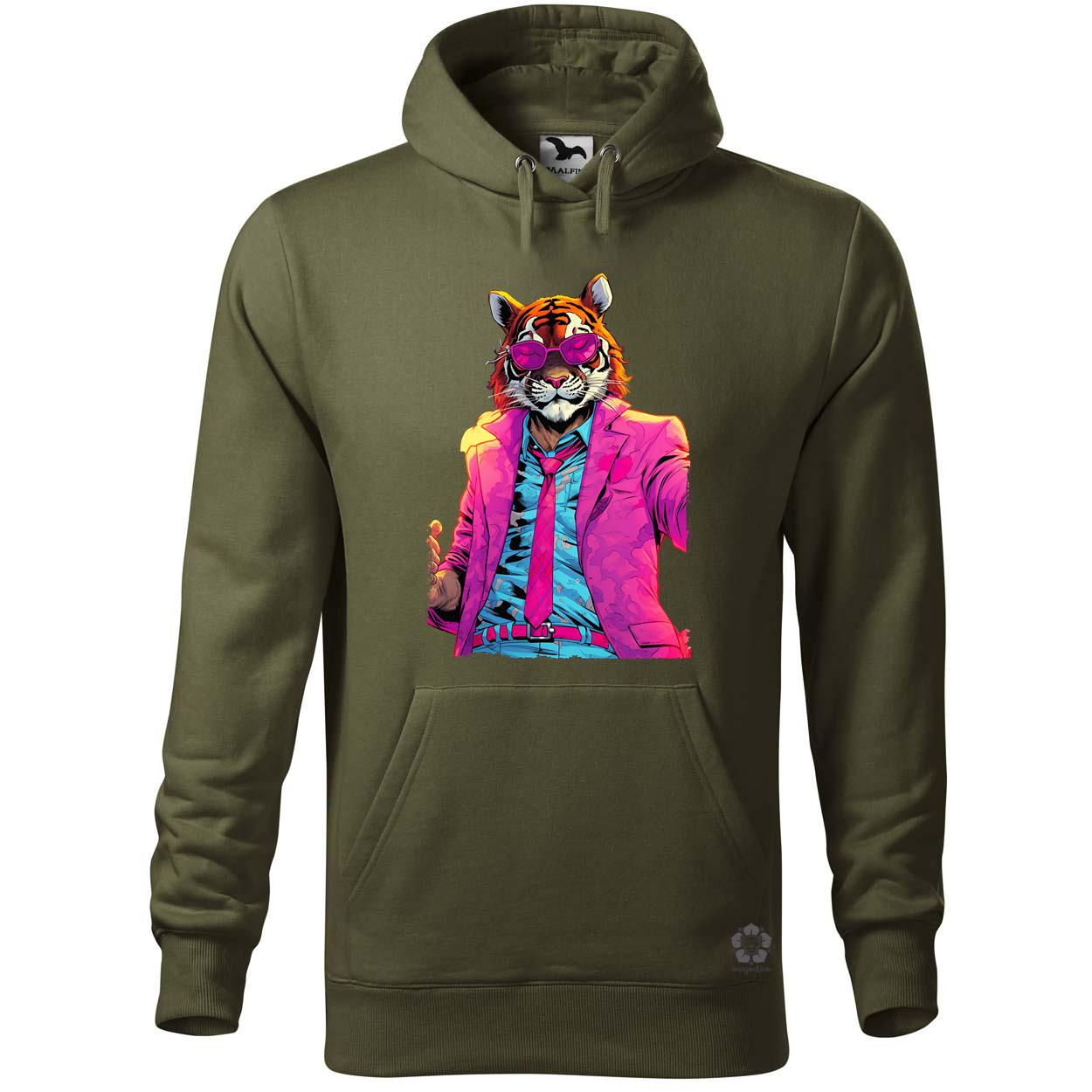 Laza tigris v2 egyedi  pulóver 
