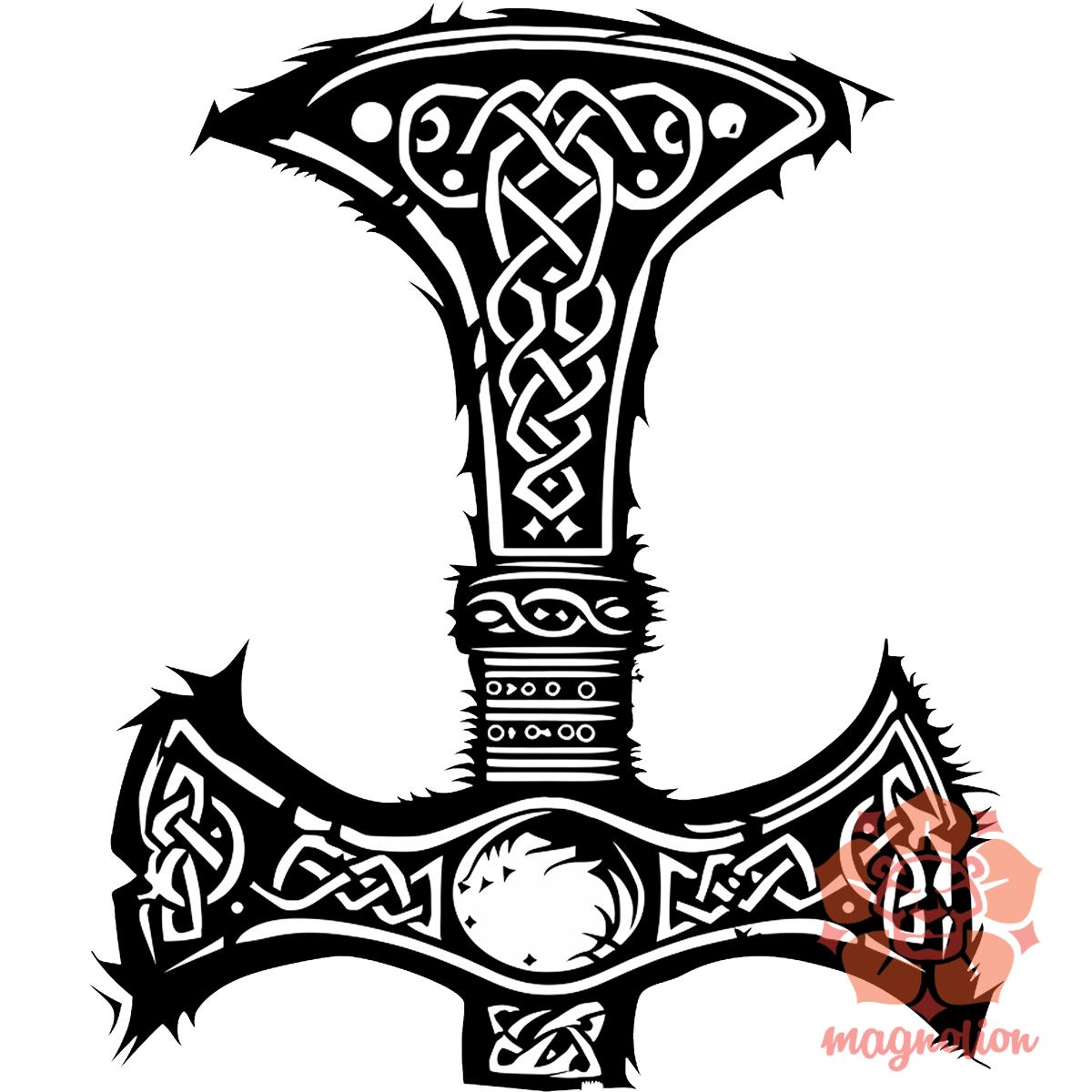 Mjölnir v36 egyedi  pulóver 