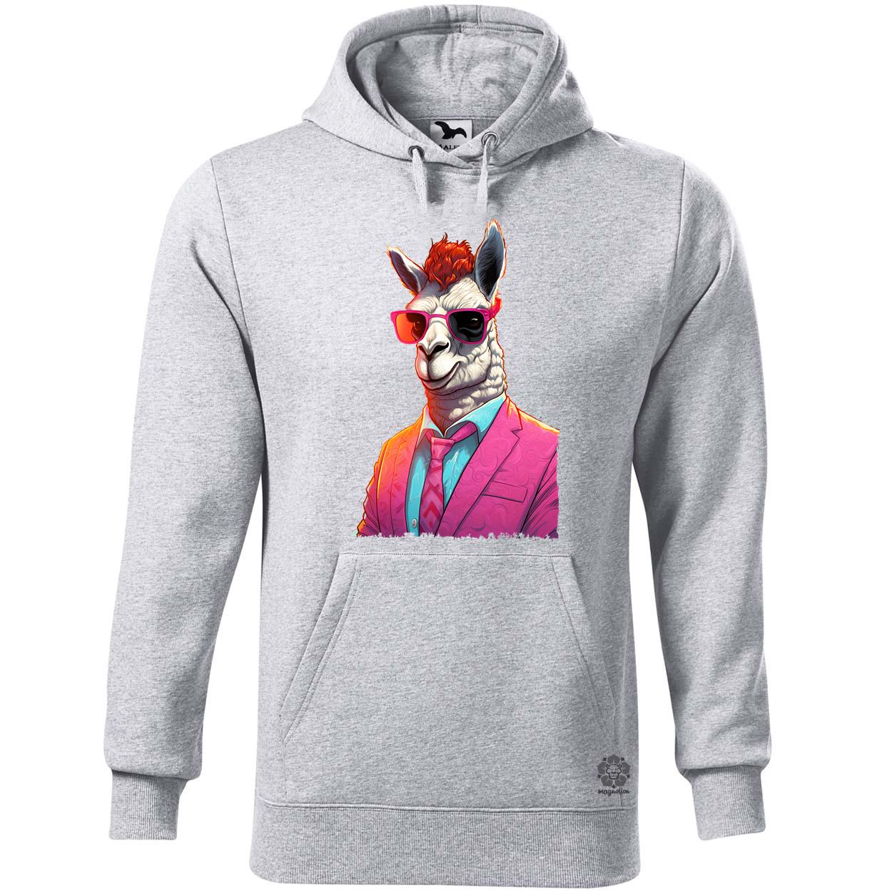 Laza láma v3 egyedi  pulóver 