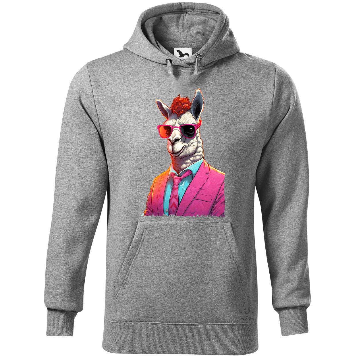 Laza láma v3 egyedi  pulóver 