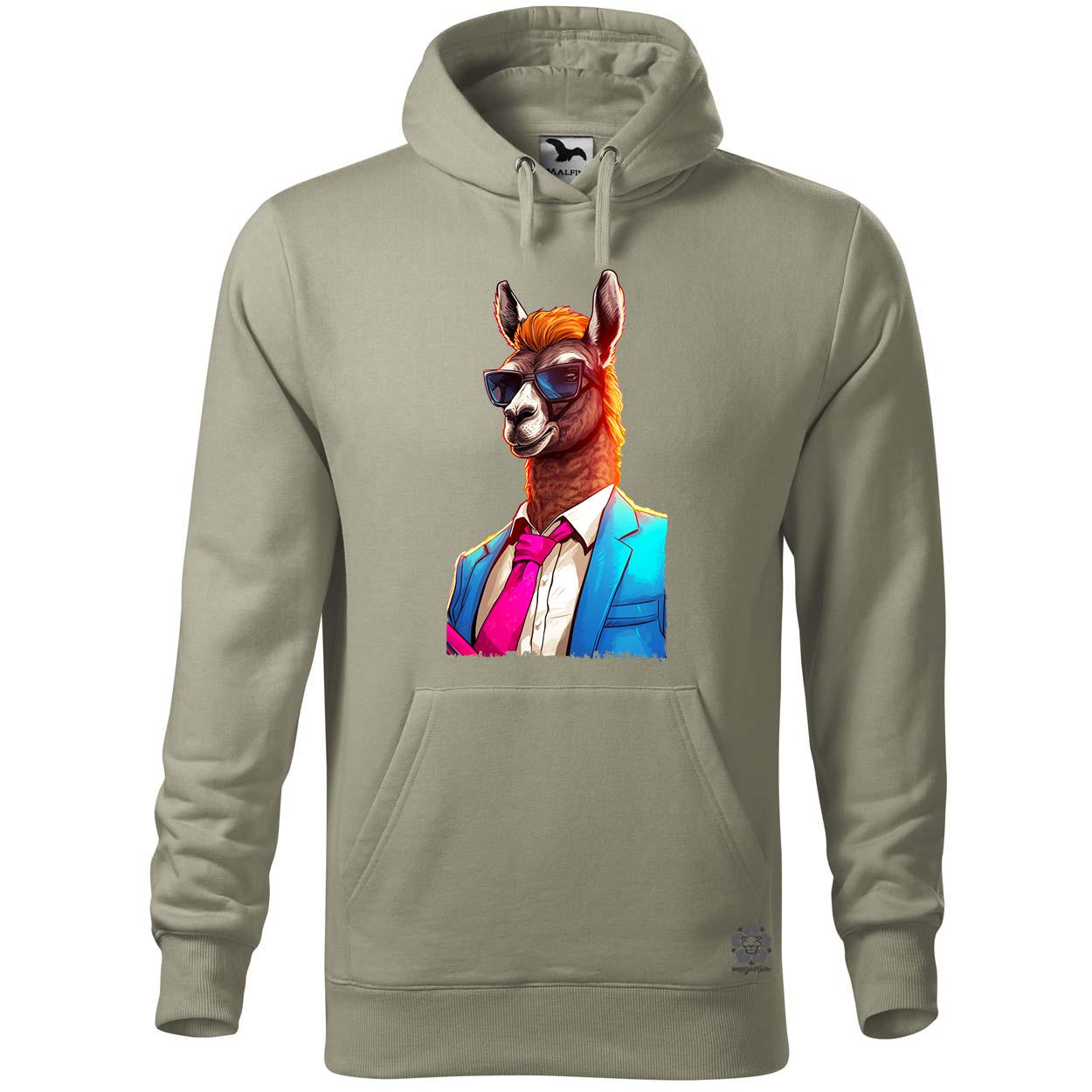 Laza láma v4 egyedi  pulóver 