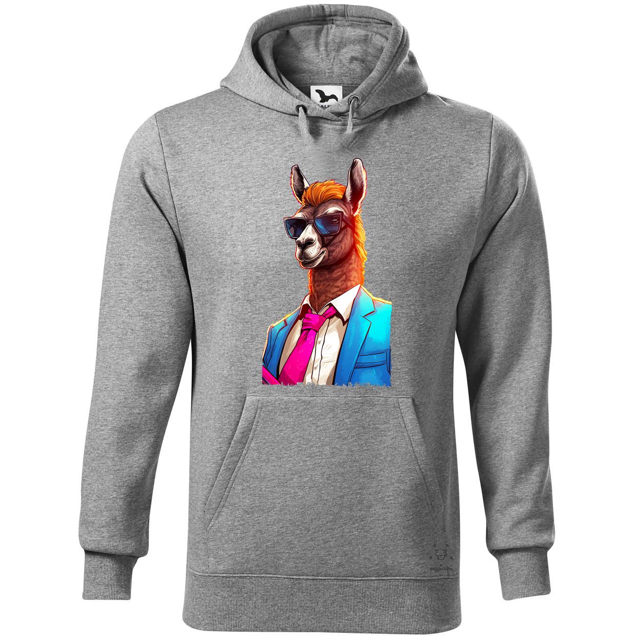 Laza láma v4 egyedi  pulóver 