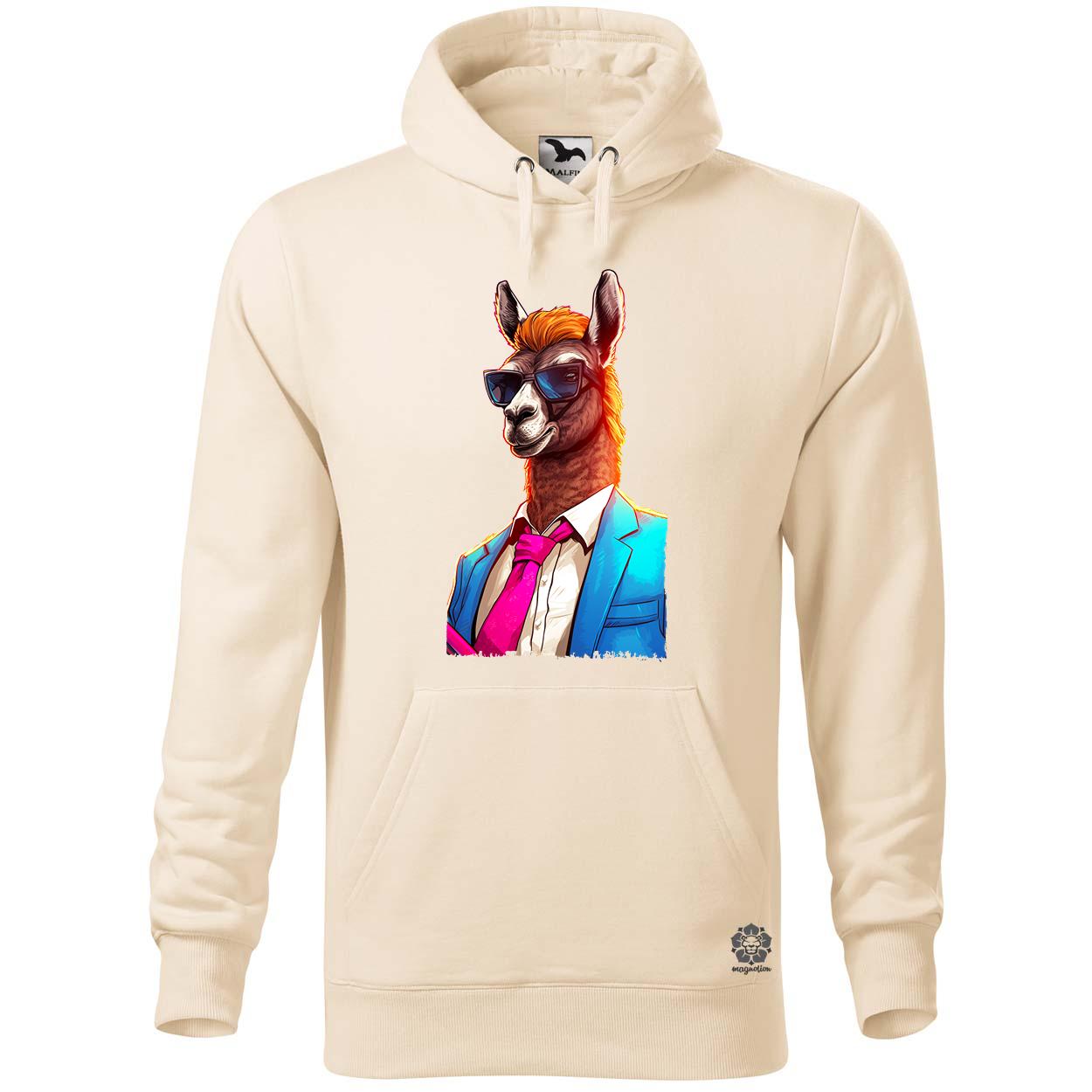Laza láma v4 egyedi  pulóver 