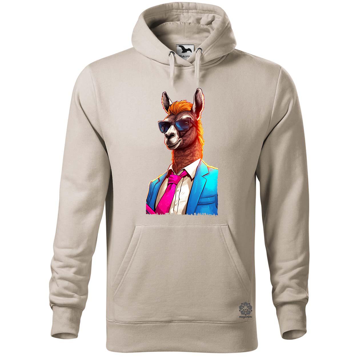 Laza láma v4 egyedi  pulóver 