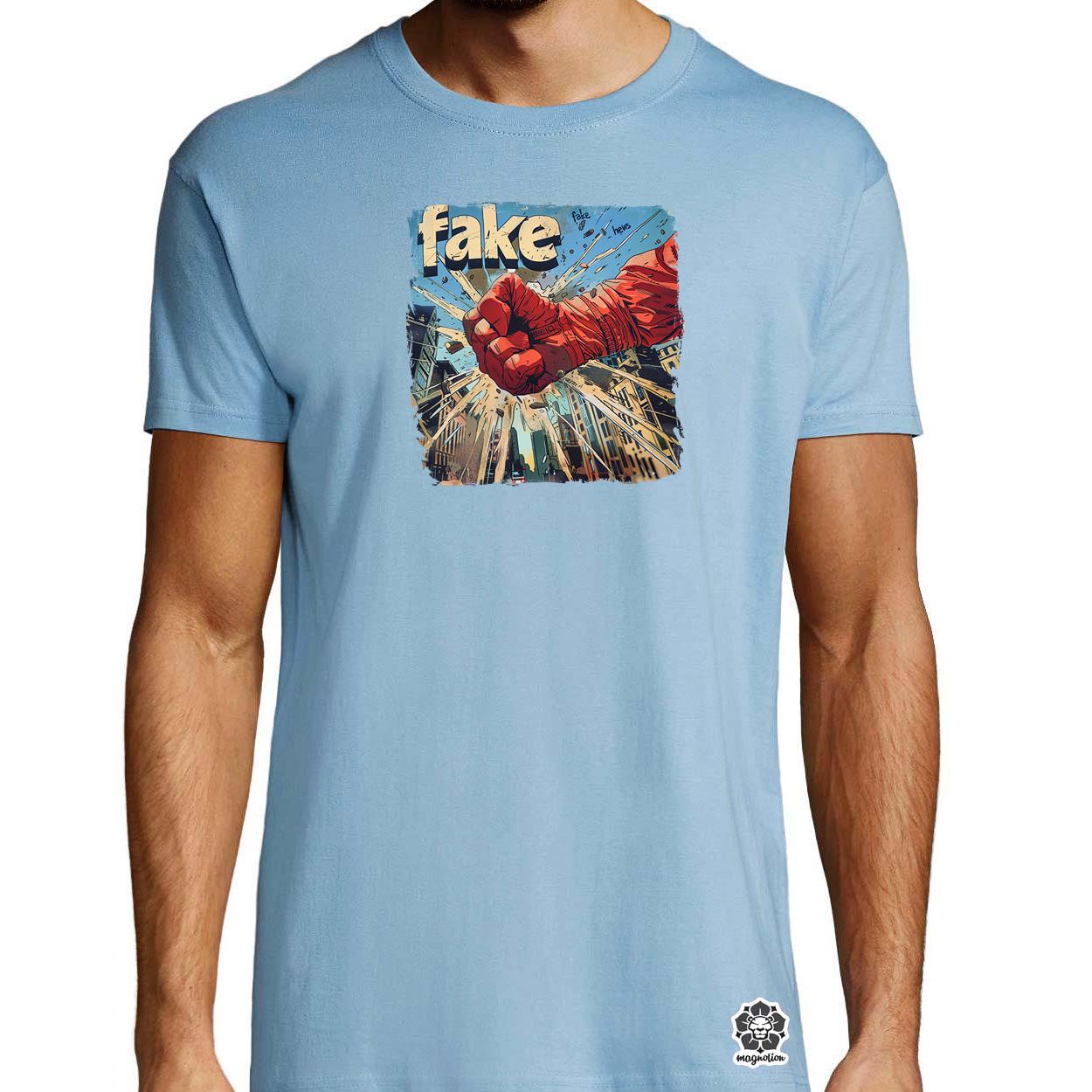 Fake News v1 egyedi póló 