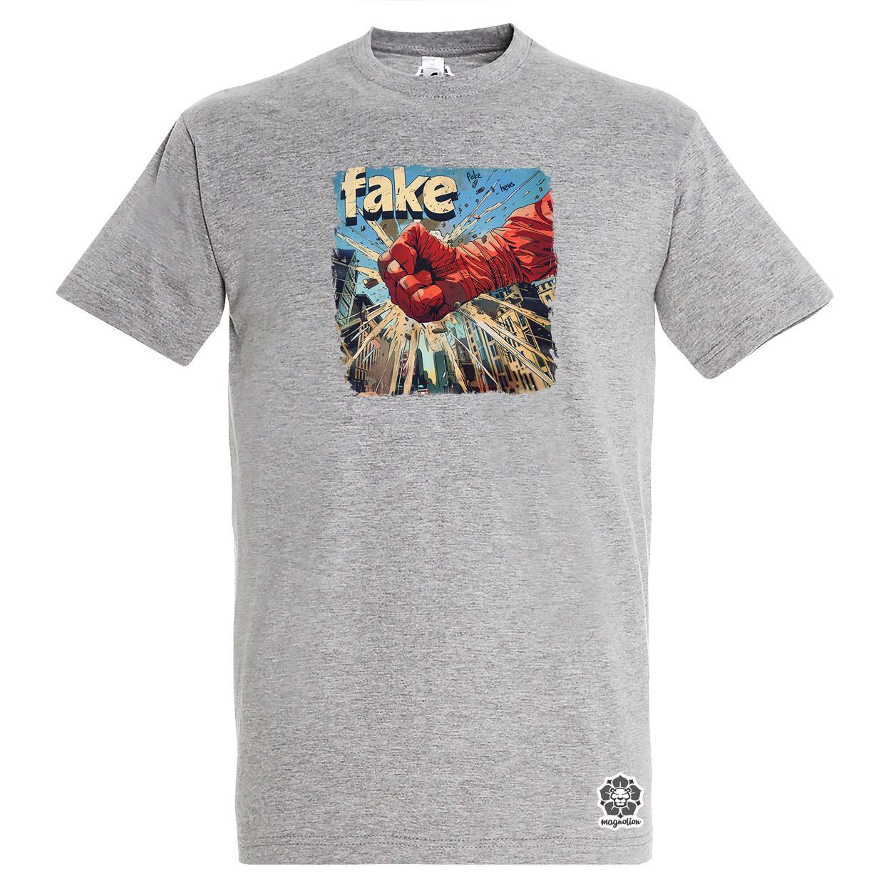 Fake News v1 egyedi póló 