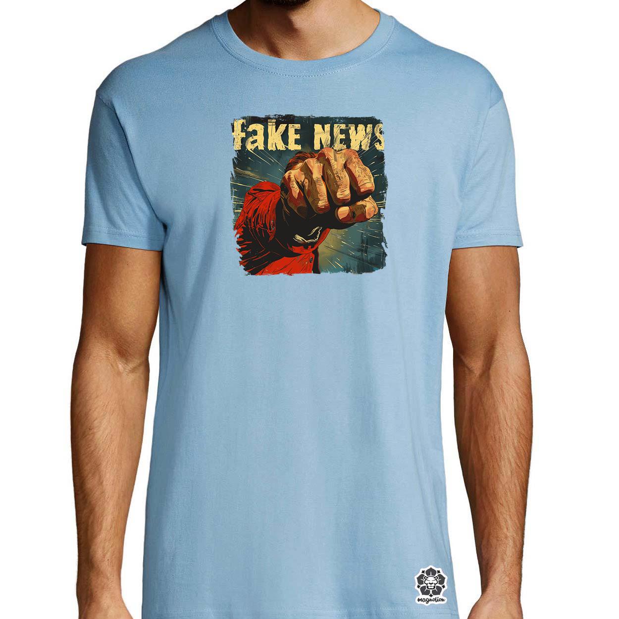 Fake News v6 egyedi póló 