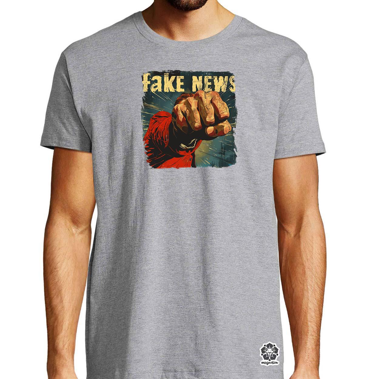 Fake News v6 egyedi póló 