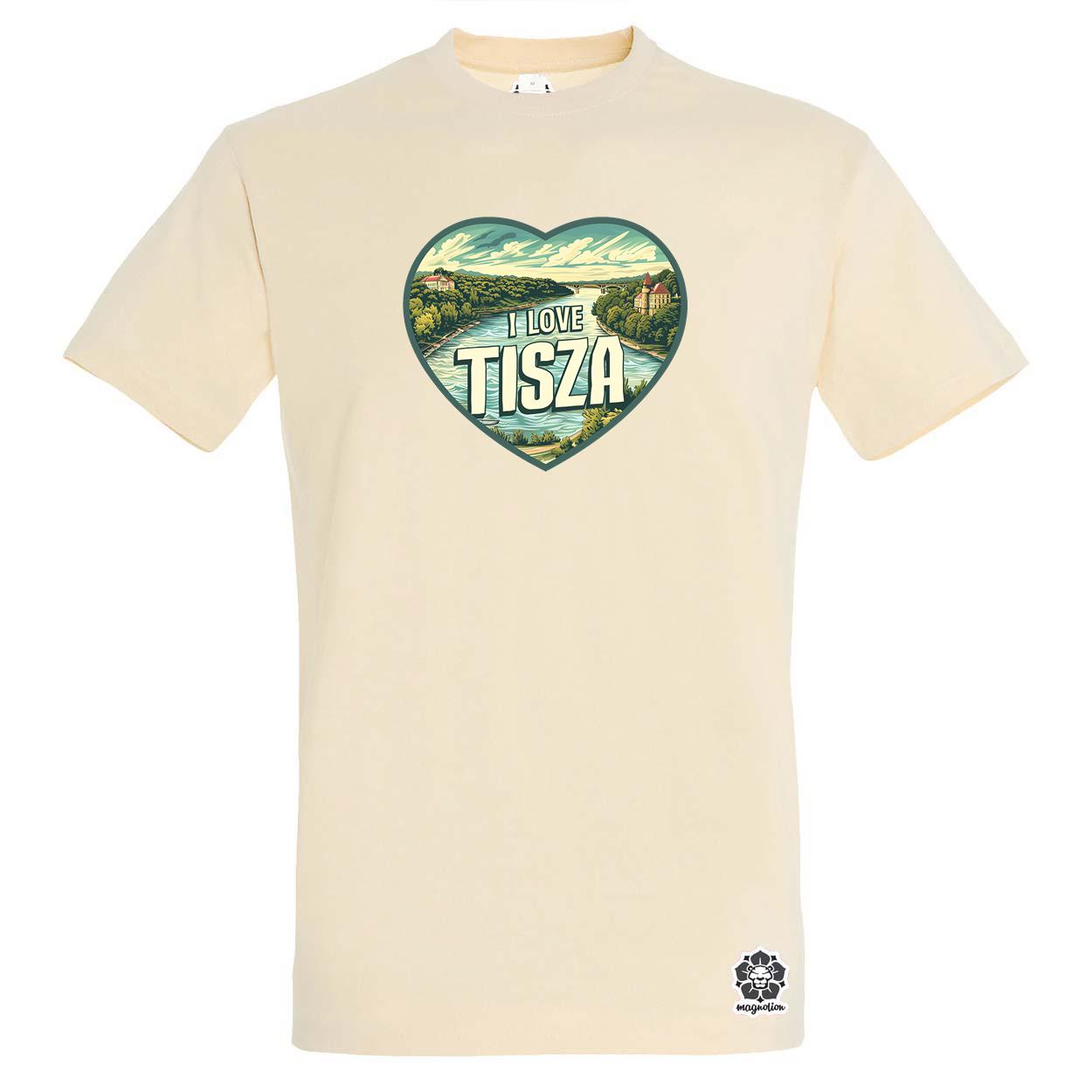 Love Tisza v1 egyedi póló 