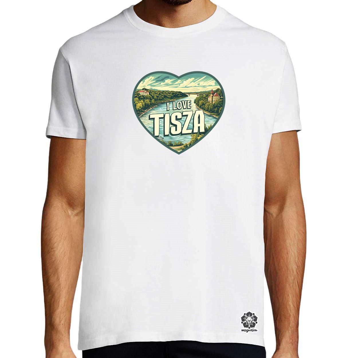 Love Tisza v1 egyedi póló 