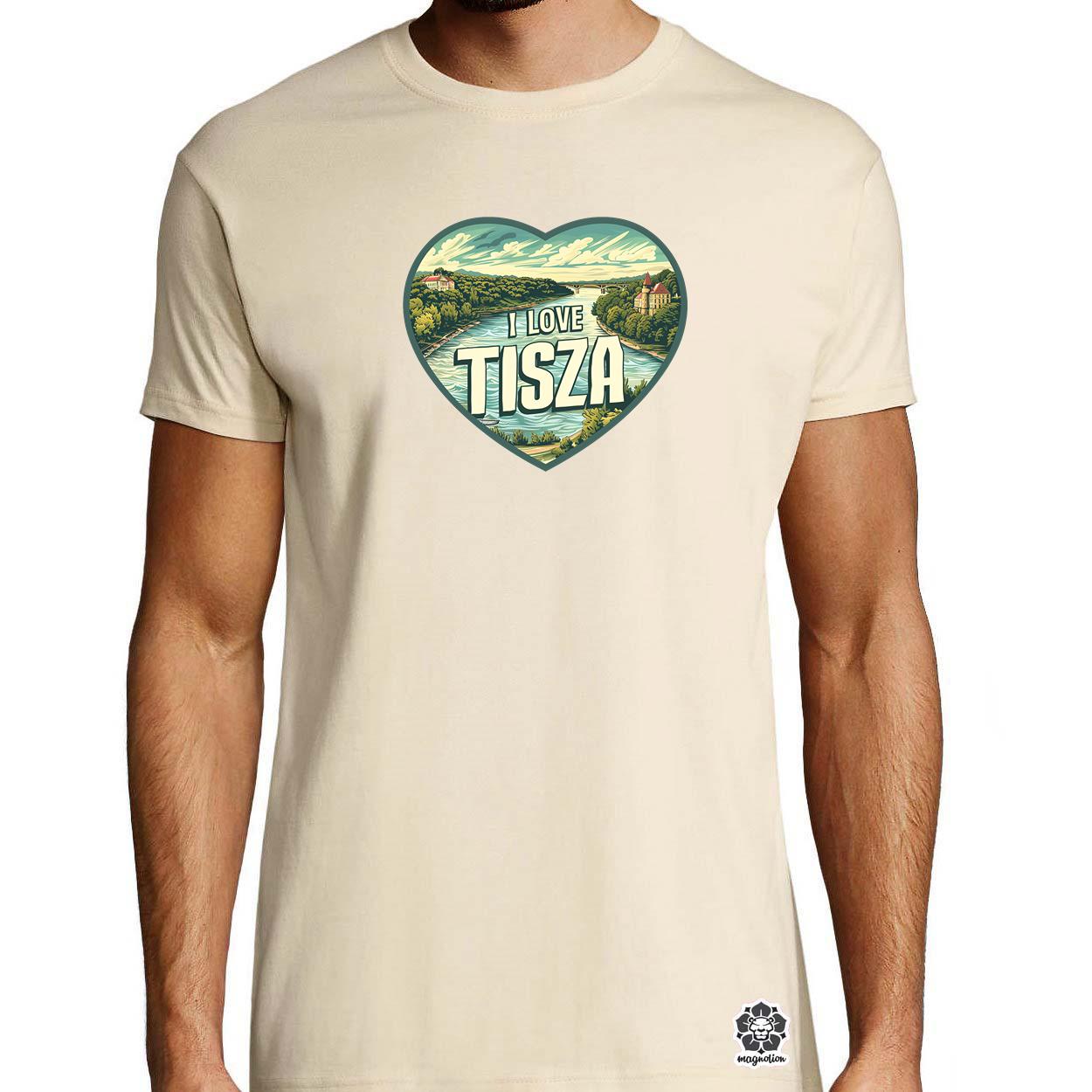 Love Tisza v1 egyedi póló 