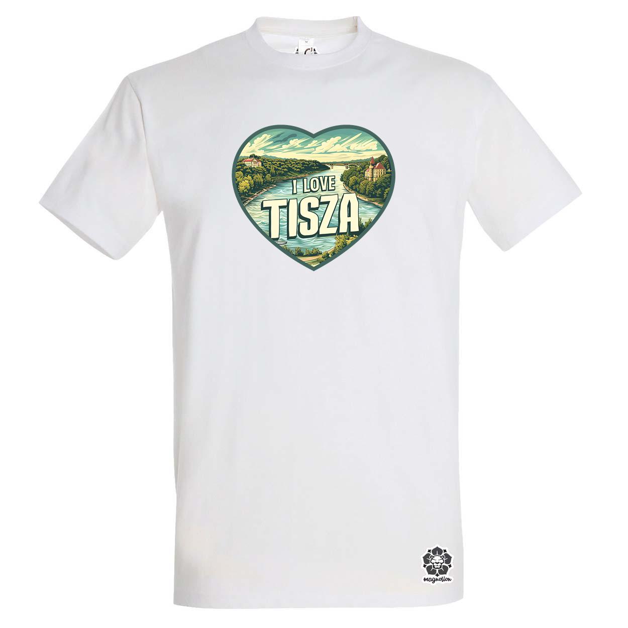 Love Tisza v1 egyedi póló 