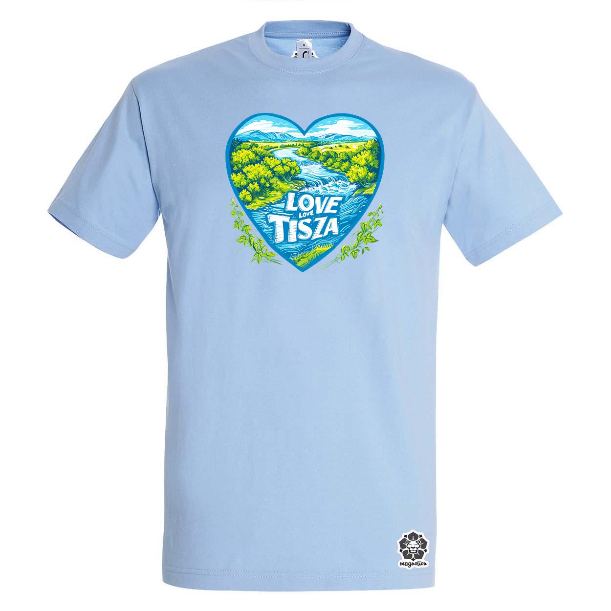 Love Tisza v11 egyedi póló 