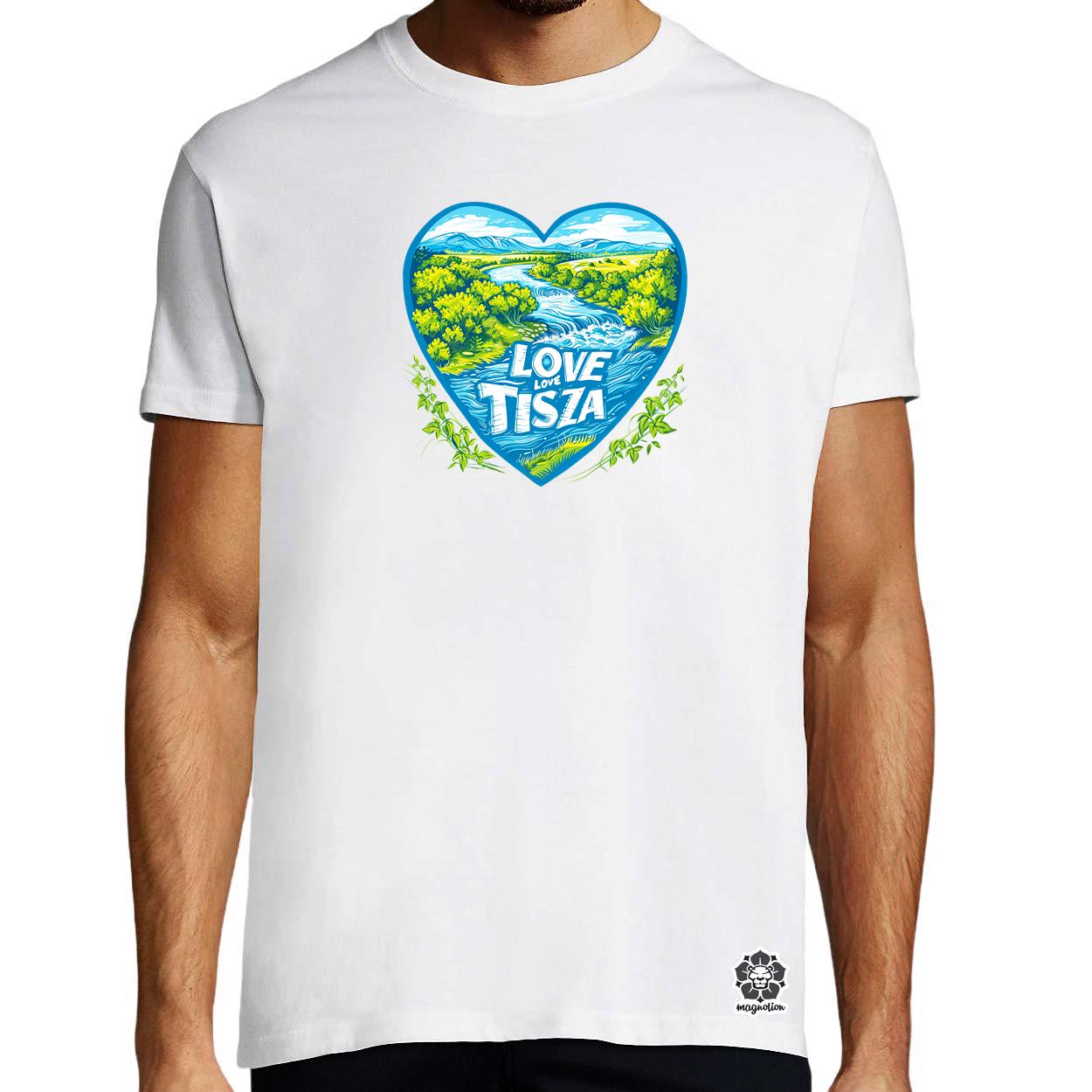 Love Tisza v11 egyedi póló 
