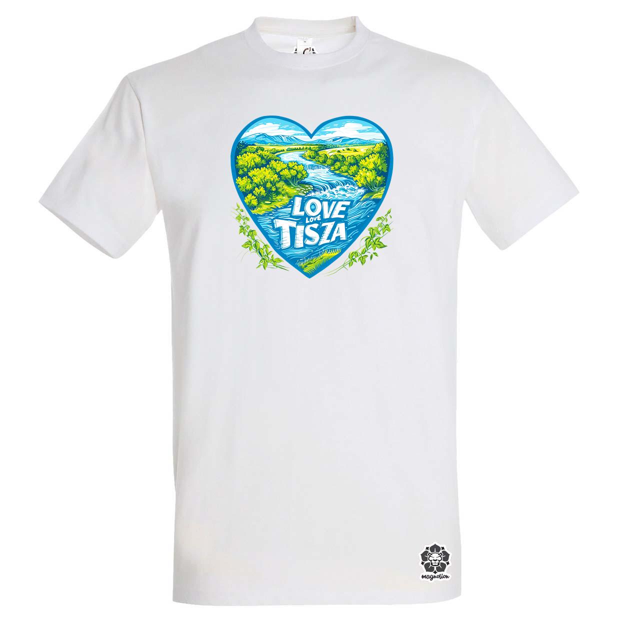 Love Tisza v11 egyedi póló 