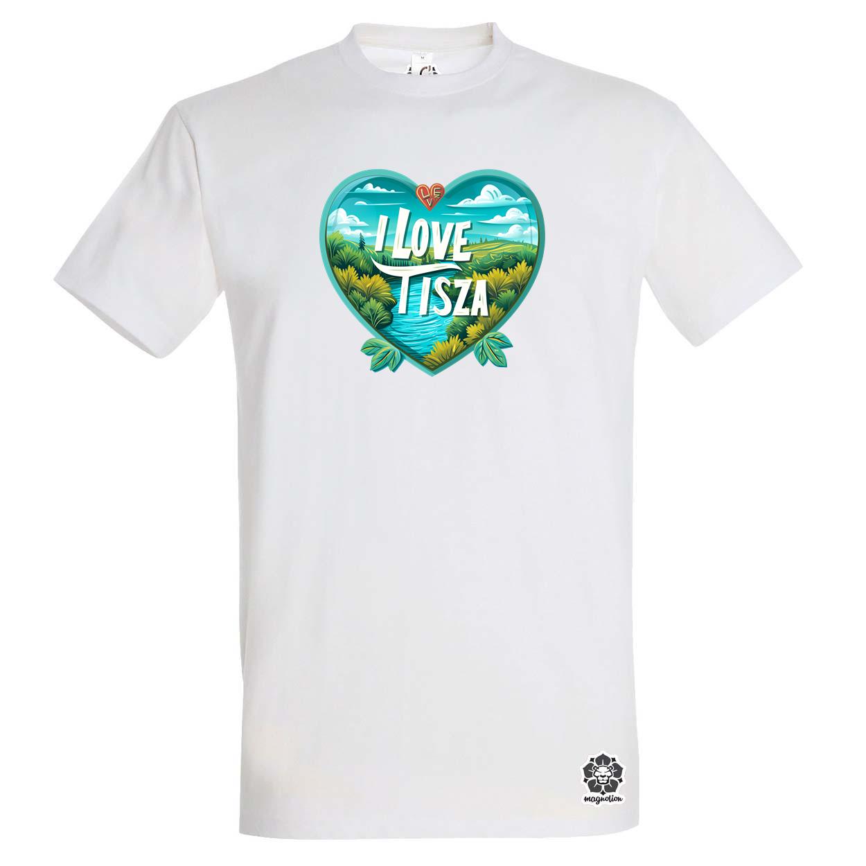 Love Tisza v13 egyedi póló 